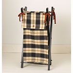Cotton Tale Derby Plaid Hamper With Frame by Cotton Tale Designs