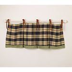 Cotton Tale Derby Plaid Window Valance