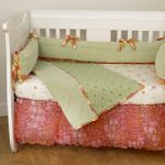 Cotton Tale Tiny Tango 4 Piece Crib Bedding Set