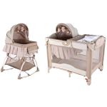 Combi TRAVEL SOLUTIONS PLAYYARD, MOCHA by Combi