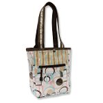 Trend Lab Baby Cocoa Dots Mini Tulip Tote