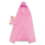 Trend Lab Baby Princess Hooded Towel w Bath Mit by Trend Lab