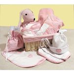 Trend Lab Baby Deluxe 12 Pc Gift Basket - Pink by Trend Lab