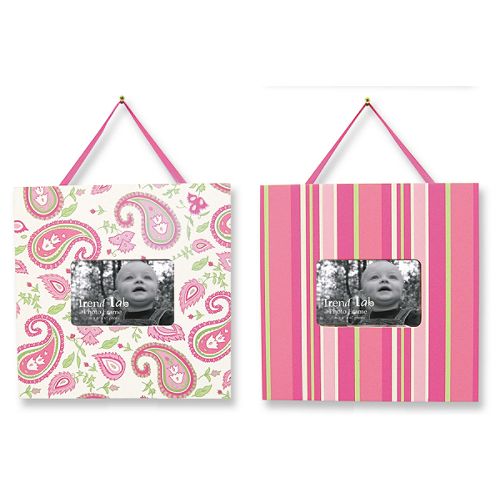 Trend Lab Baby Paisley 2 Frame Set by 
