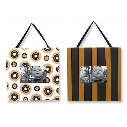 Trend Lab Baby Hot Cocoa 2 Frame Set by 