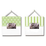 Trend Lab Baby Sage & White Dot and Striped 2... by Trend Lab