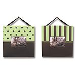 Trend Lab Baby Sage & Brown Dot and Striped 2... by Trend Lab
