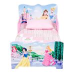 Disney Princess Wooden Toddler Bed with Safe Sleep Rail