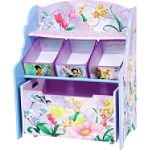 Disney 's Fairies 3 Tier Toy Organizer with Rollout Toy bo
