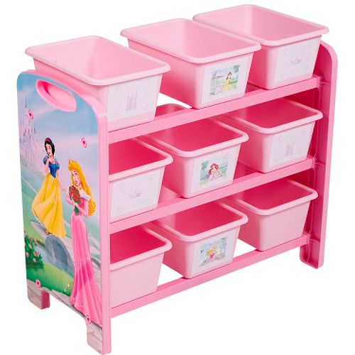 Disney Princess 9 Bin Toy Organizer by 