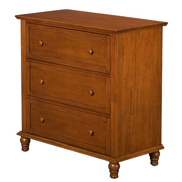 Dorel Vintage Estates 3-Drawer Chest, Cherry