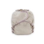 Kissa's Kissa's Cotton Fleece Fitted Diaper Unbleached - size 1