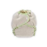 Kissa's Kissa's Cotton Fleece Fitted Diaper Unbleached - Size 2