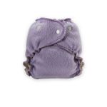 Kissa's Cotton Fleece Fitted Diaper - Berry Purple Size 1