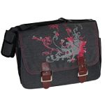 Baby & Co Canvas Dragon Red Double Buckle Bag
