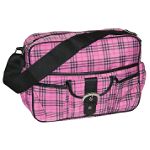 Baby & Co Plaid Pink Multitasker Bag