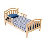 Delta Childrens San Tropez Wooden Toddler Bed in Natural
