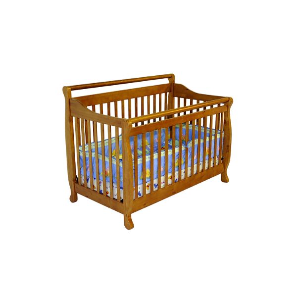 Dream on Me Liberty, 4-in-1 Convertible Crib, Pecan