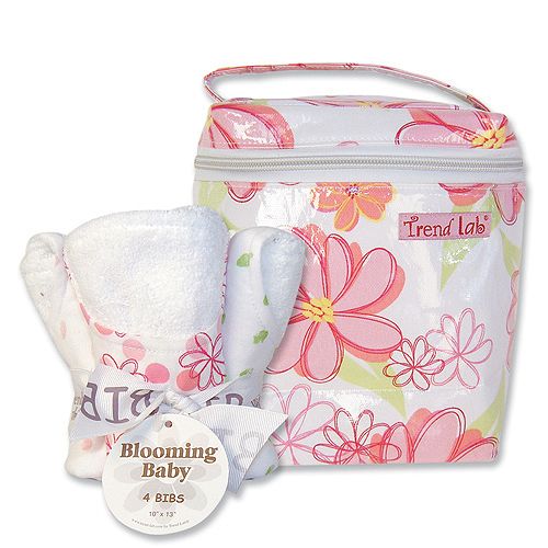 Trend-Lab Hula Baby Bottle Bag and Bib Set by