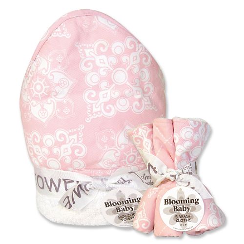 Trend-Lab Versailles Pink Hooded Towel and Wash... by