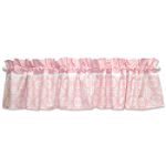 Trend-Lab VERSAILLES PINK-WINDOW VALANCE