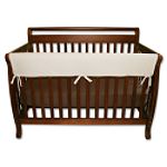 "Trend-Lab Crib Rail Cover, 51"" Natural Fleece"
