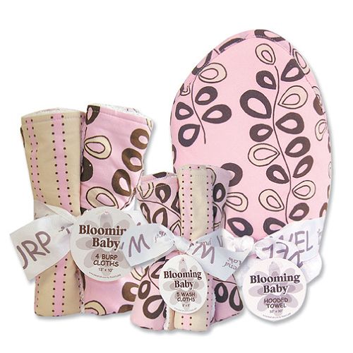 Click here to buy Trend-Lab Willow Pink Blooming Bouquet 3 Pack Set.