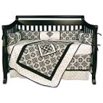 Trend-Lab VERSAILLES B&W - 4 PC CRIB SET