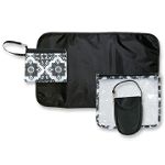 Trend-Lab Versailles Black & White Diaper Bag Accessory 4 Piece Set