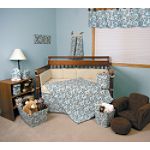 Trend-Lab WILLOW TEAL - 4 PC CRIB SET