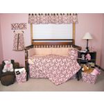 Trend-Lab WILLOW PINK - 4 PC CRIB SET