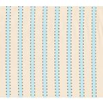 Trend-Lab WILLOW TEAL STRIPE- CRIB SHEET