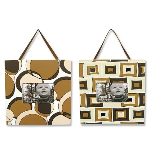 Trend-Lab FRAME SET - BUBBLES BROWN by 