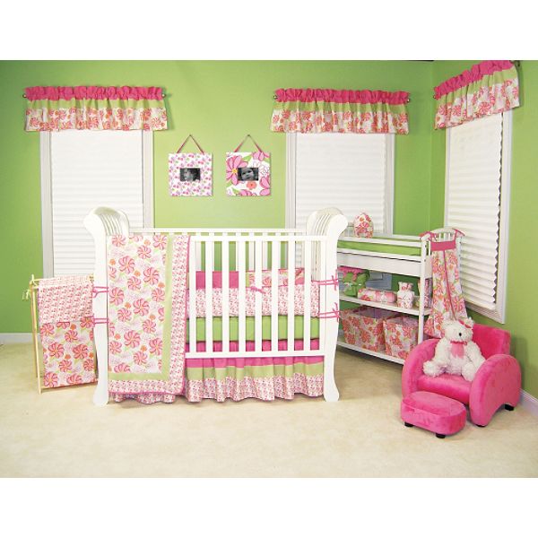 Trend-Lab Hula Baby 4 Pc. Crib Bedding Set