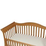BabyLuxe Organics 100% Certified Organic Cotton Crib Sheet with Safety Corners
