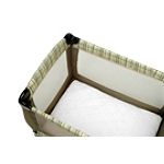 BabyLuxe 100% Cotton Quilted Waterproof Play Yard Mattress Pad