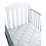 BabyLuxe Jersey Knit Cotton Quilted Waterproof Crib Mattress Pad