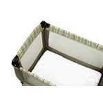 BabyLuxe Jersey Knit Cotton Play Yard Sheet with Safety Corners, White