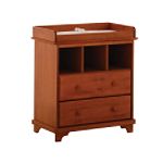 Storkcraft Lily 2 Drawer Changer - Oak