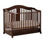 Storkcraft Rochester Stages Crib with Drawer - Espresso