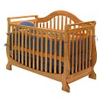 Storkcraft Meaghan Stages Crib - Oak