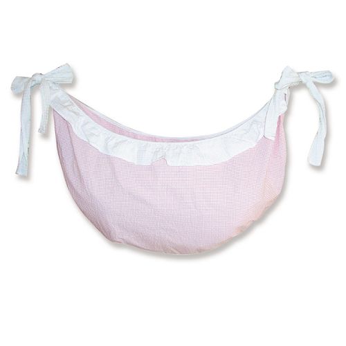 Trend-Lab Seersucker Pink and White Toy Bag by 