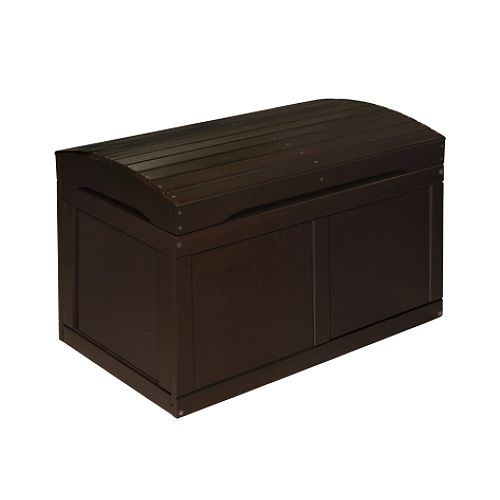 Badger Basket Espresso Barrel Top Toy Chest by