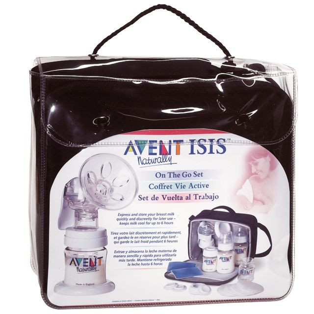 Avent Breast Pump Set, Isis On The Go
