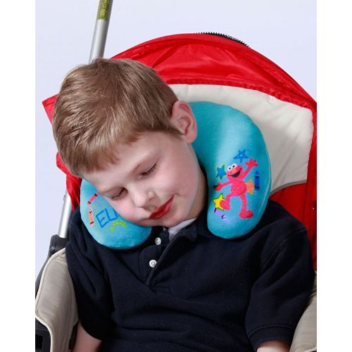 Baby Boom Sesame Street Elmo Travel Pack includes Car Seat Strap Cover s and Neck Pillow