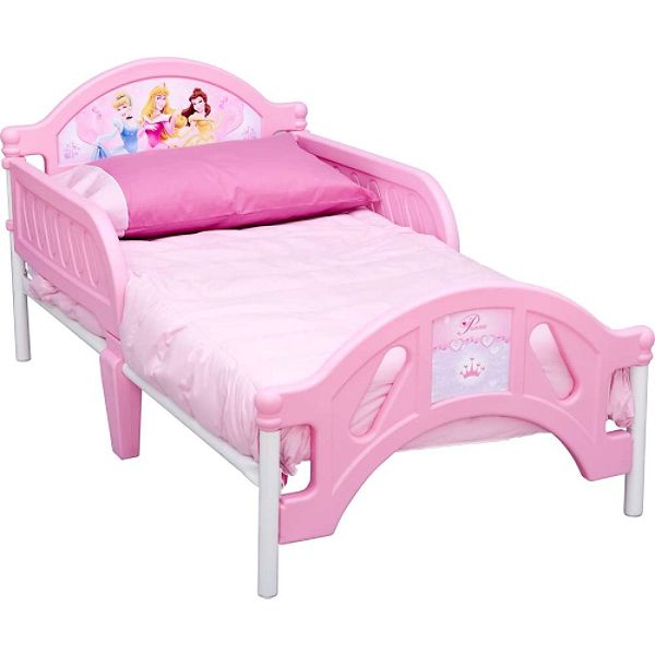 Delta Childrens Princess Pink Toddler Bed