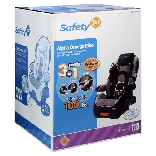 Safety 1st Travel Car Seat, 3 in 1, Alpha Omega... by 
