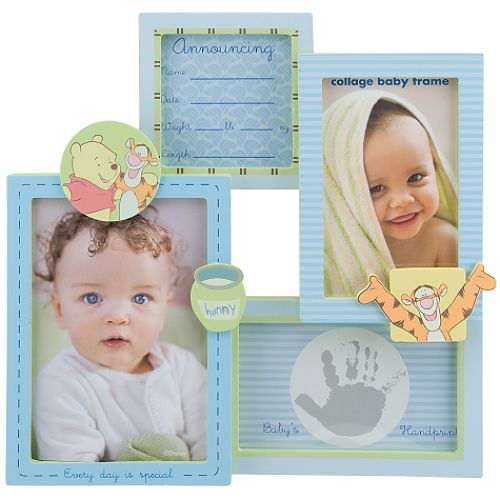 Disney Pooh Collage Frame, Blue by 