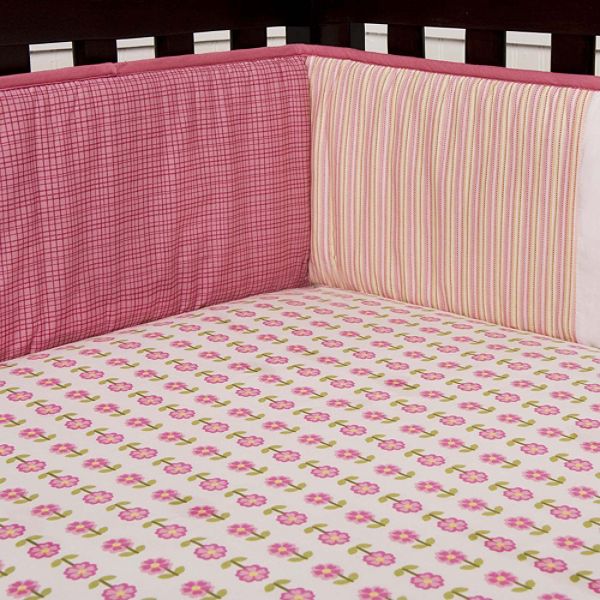 Kidsline Garden Flowers Crib Sheet