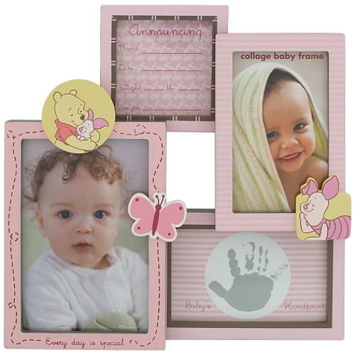 Click here to buy Disney Pooh Collage Frame, Pink.